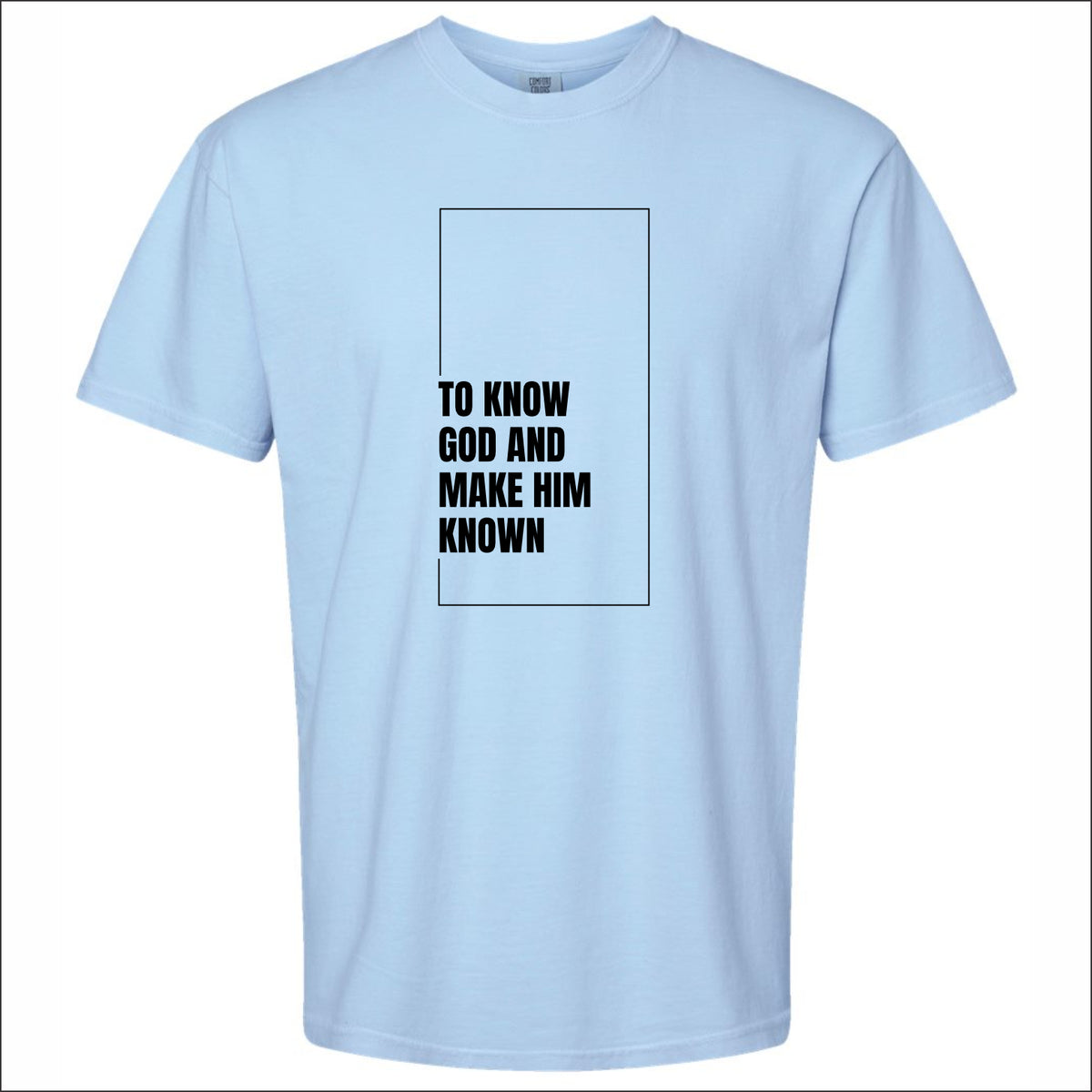 Minier Christian Church Pigment Dye T-shirt - Design A