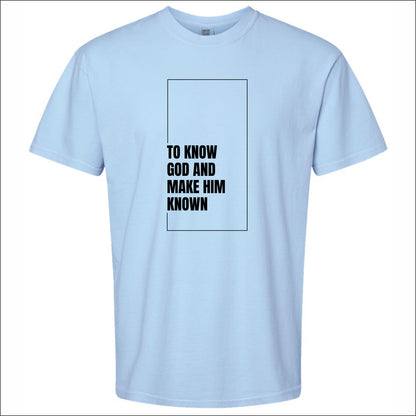 Minier Christian Church Pigment Dye T-shirt - Design A