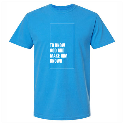 Minier Christian Church Pigment Dye T-shirt - Design A
