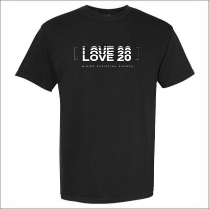 Minier Christian Church Pigment Dye T-shirt - Design B