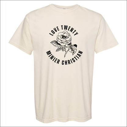 Minier Christian Church Pigment Dye T-shirt - Design D