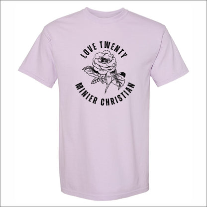 Minier Christian Church Pigment Dye T-shirt - Design D