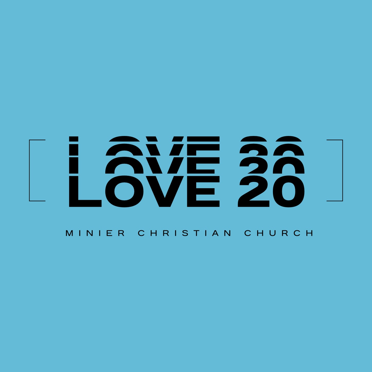 Minier Christian Church Pigment Dye T-shirt - Design B