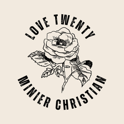 Minier Christian Church Pigment Dye T-shirt - Design D