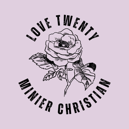 Minier Christian Church Pigment Dye T-shirt - Design D