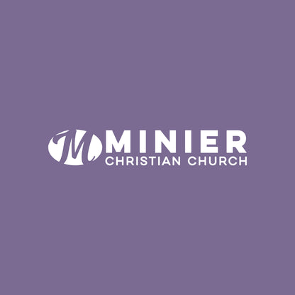 Minier Christian Church Pigment Dye T-shirt - Design A