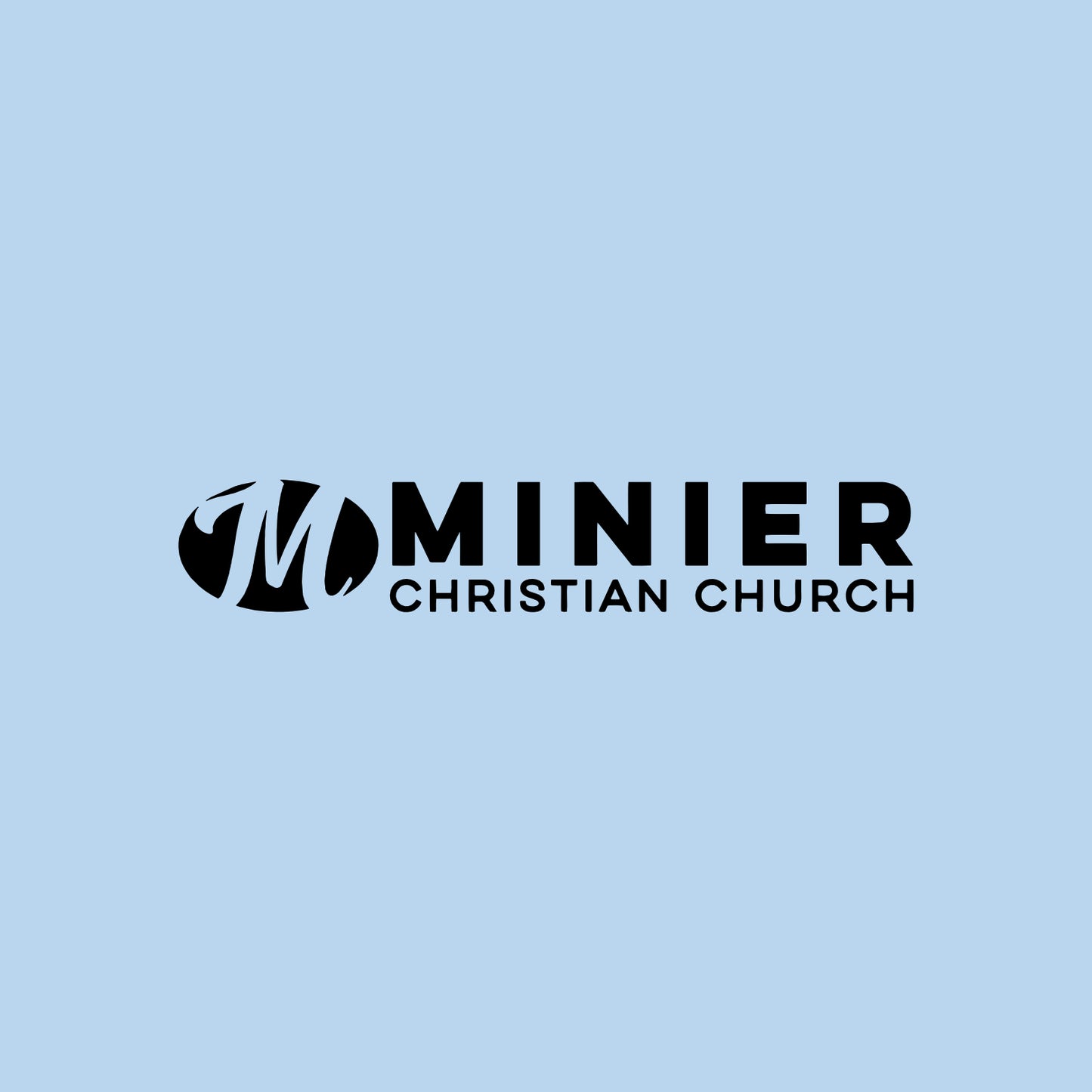 Minier Christian Church Pigment Dye T-shirt - Design A