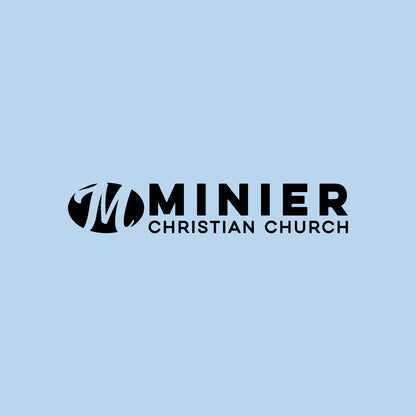 Minier Christian Church Pigment Dye T-shirt - Design A