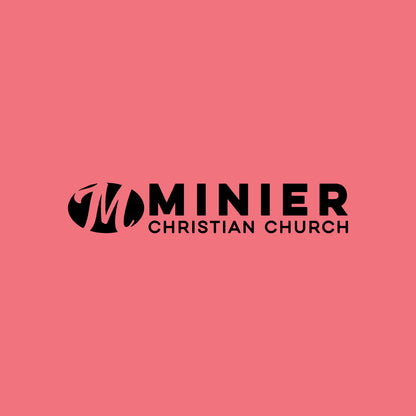 Minier Christian Church Pigment Dye T-shirt - Design A