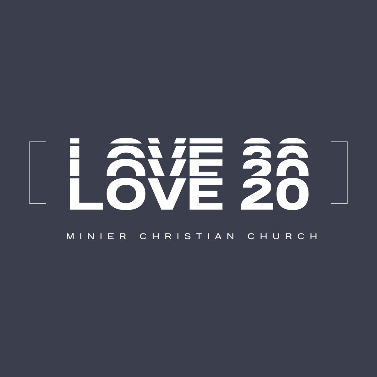Minier Christian Church Pigment Dye T-shirt - Design B
