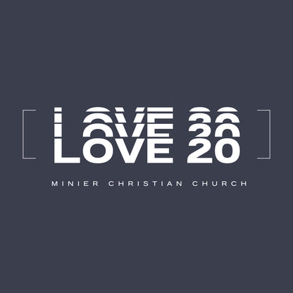 Minier Christian Church Pigment Dye T-shirt - Design B