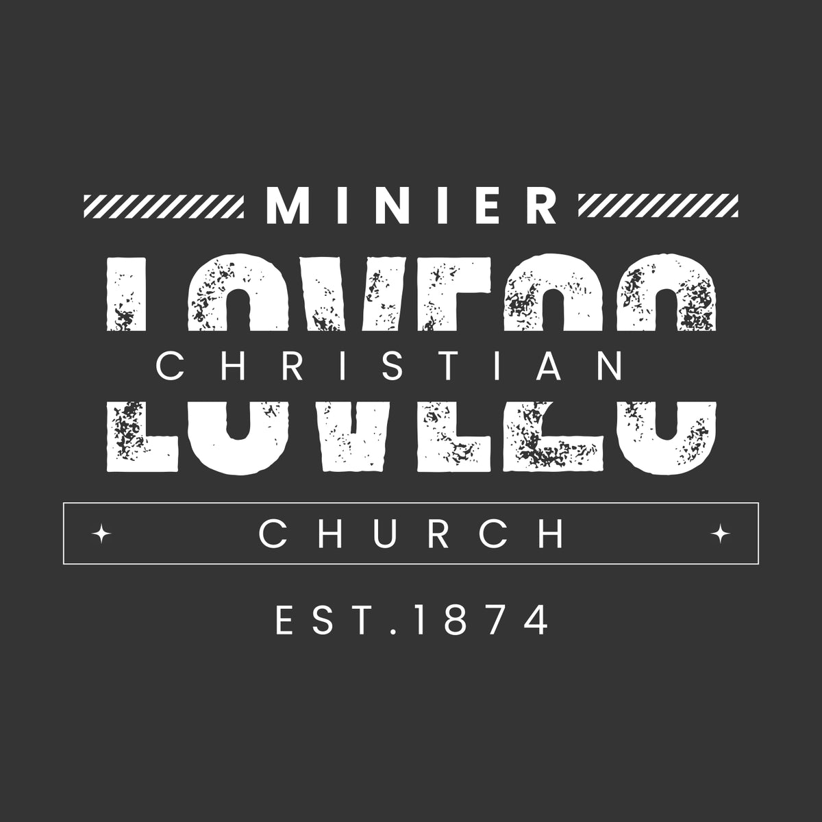 Minier Christian Church Crewneck Sweatshirt - Des. C