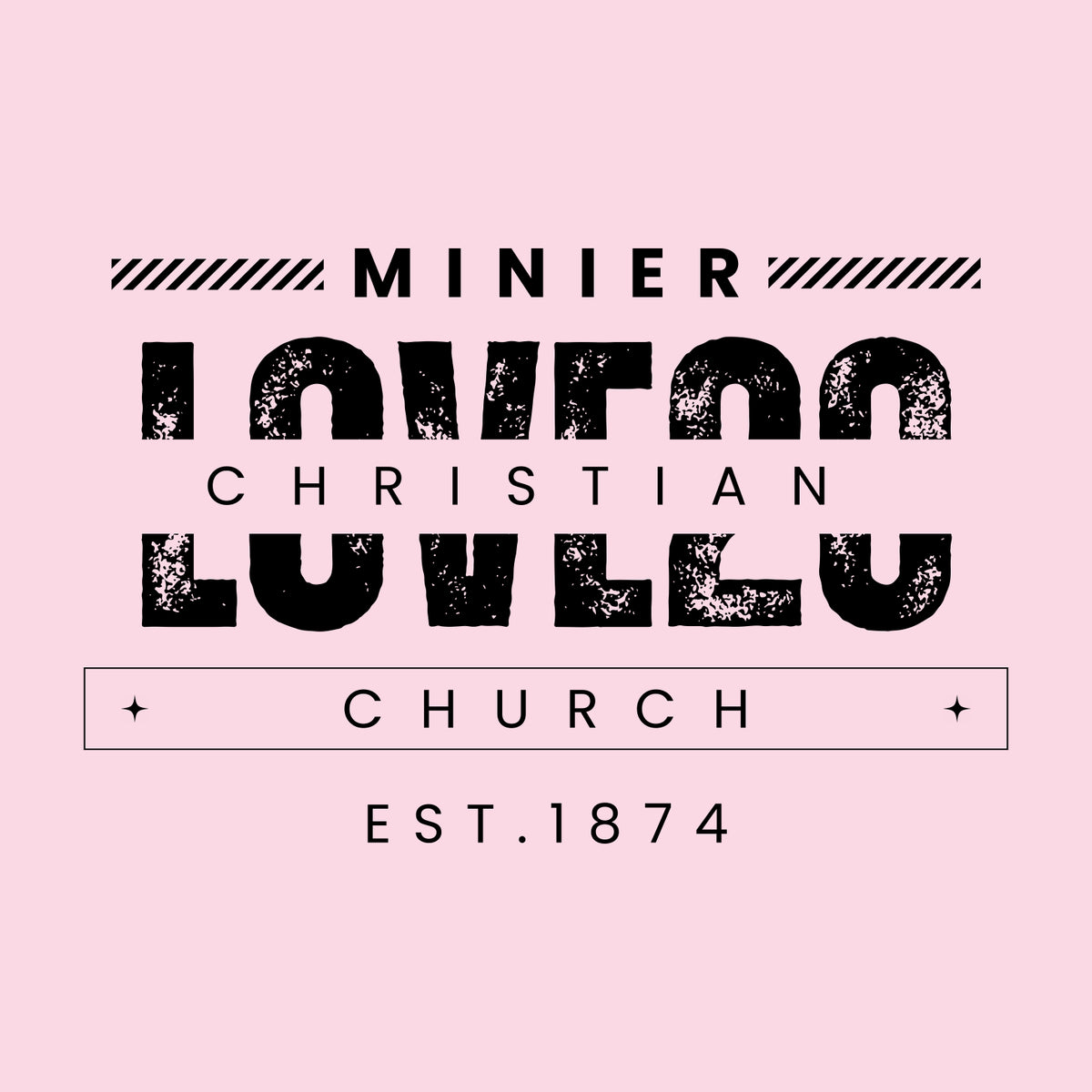 Minier Christian Church Crewneck Sweatshirt - Des. C