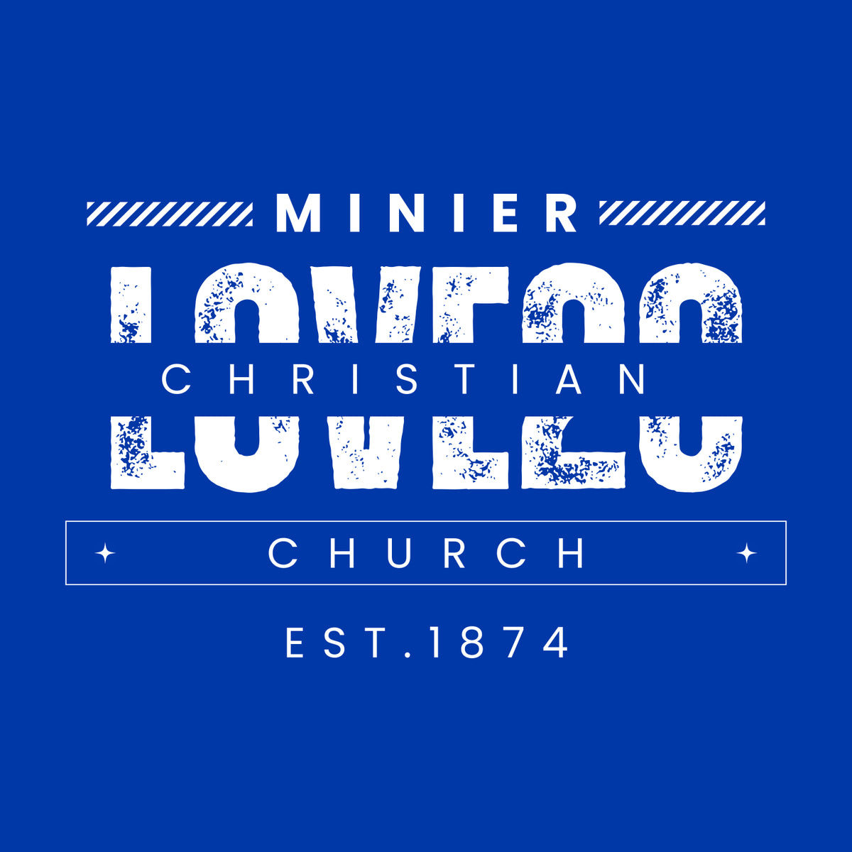 Minier Christian Church Crewneck Sweatshirt - Des. C