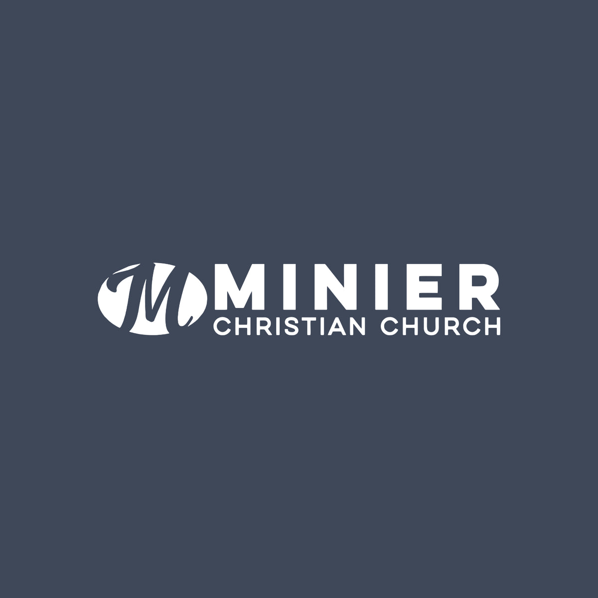 Minier Christian Church Pigment Dye T-shirt - Design A