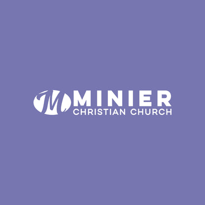 Minier Christian Church Pigment Dye T-shirt - Design A
