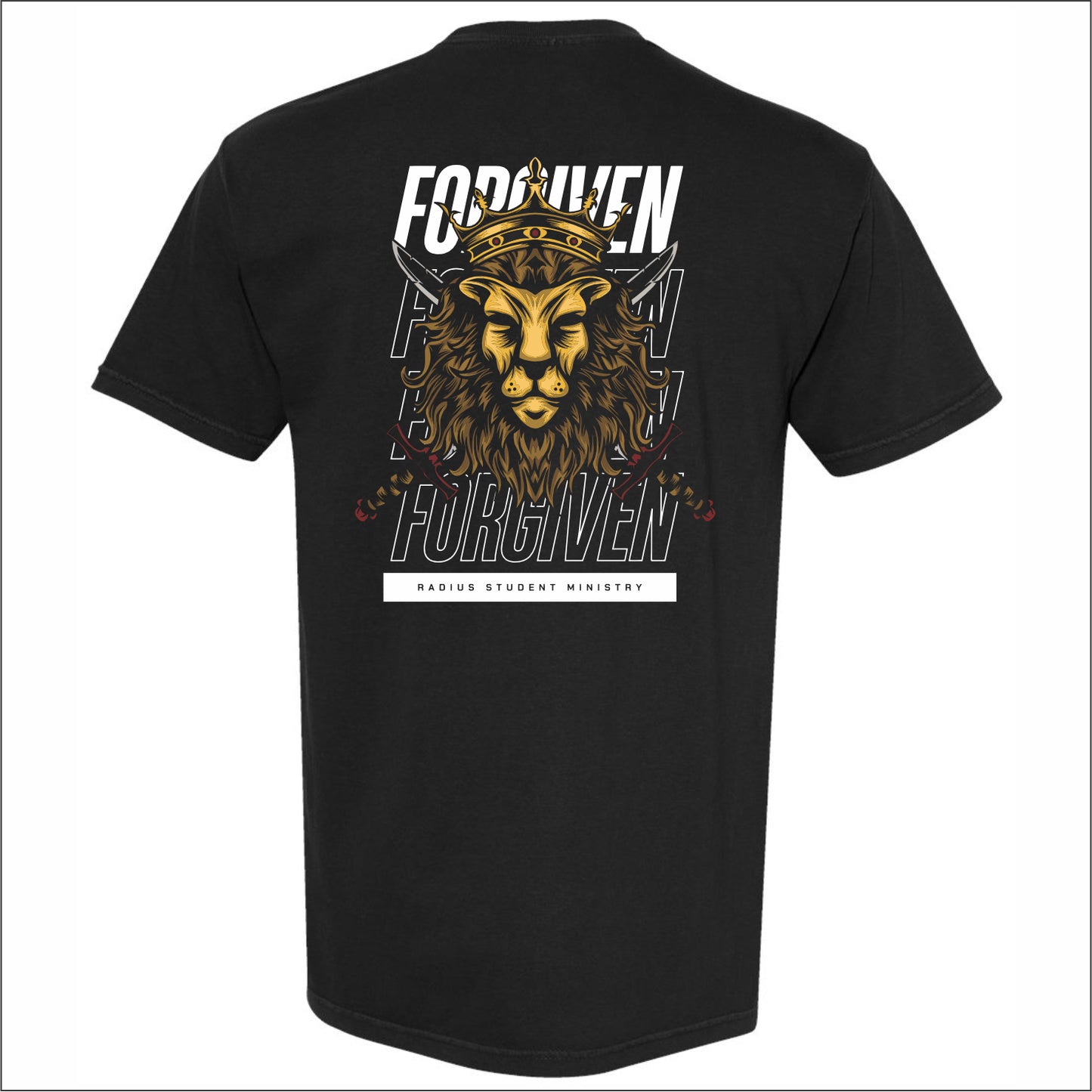 MCC Radius Pigment Dye T-shirt - Design D