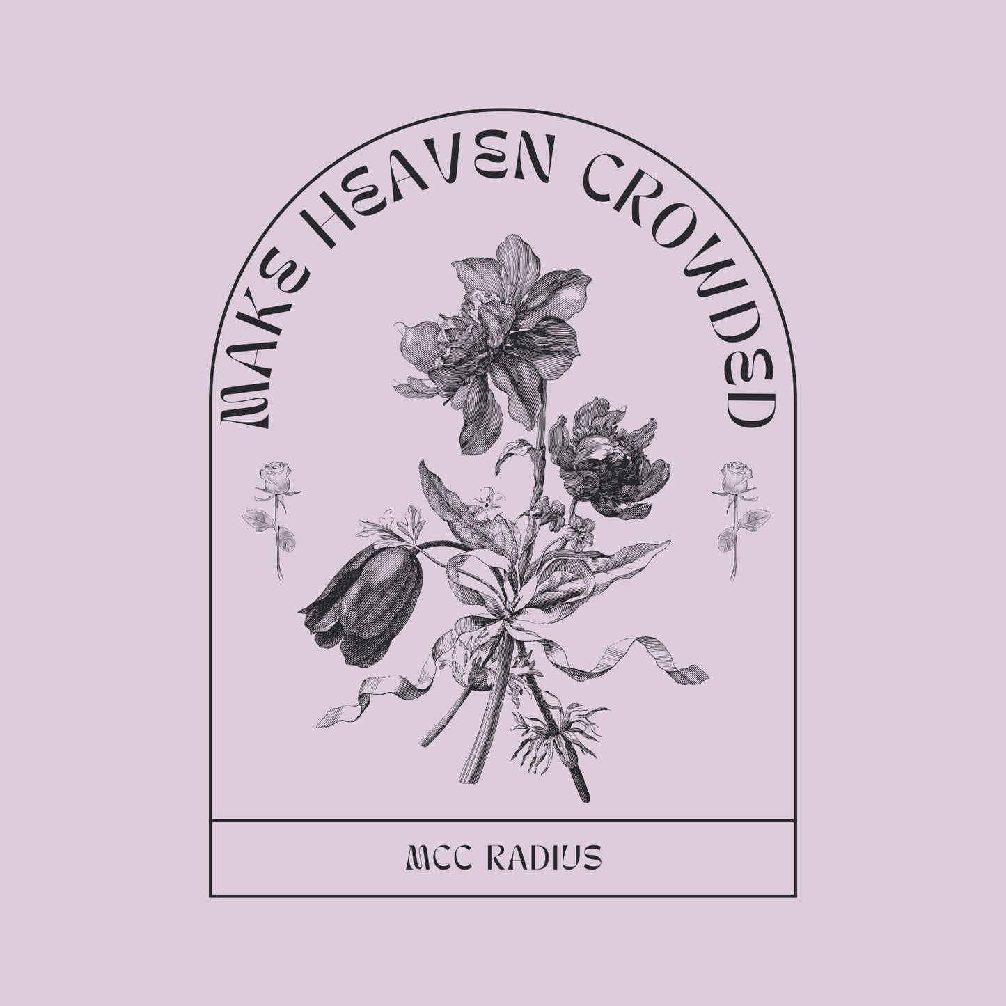 MCC Radius Pigment Dye T-shirt - Design C