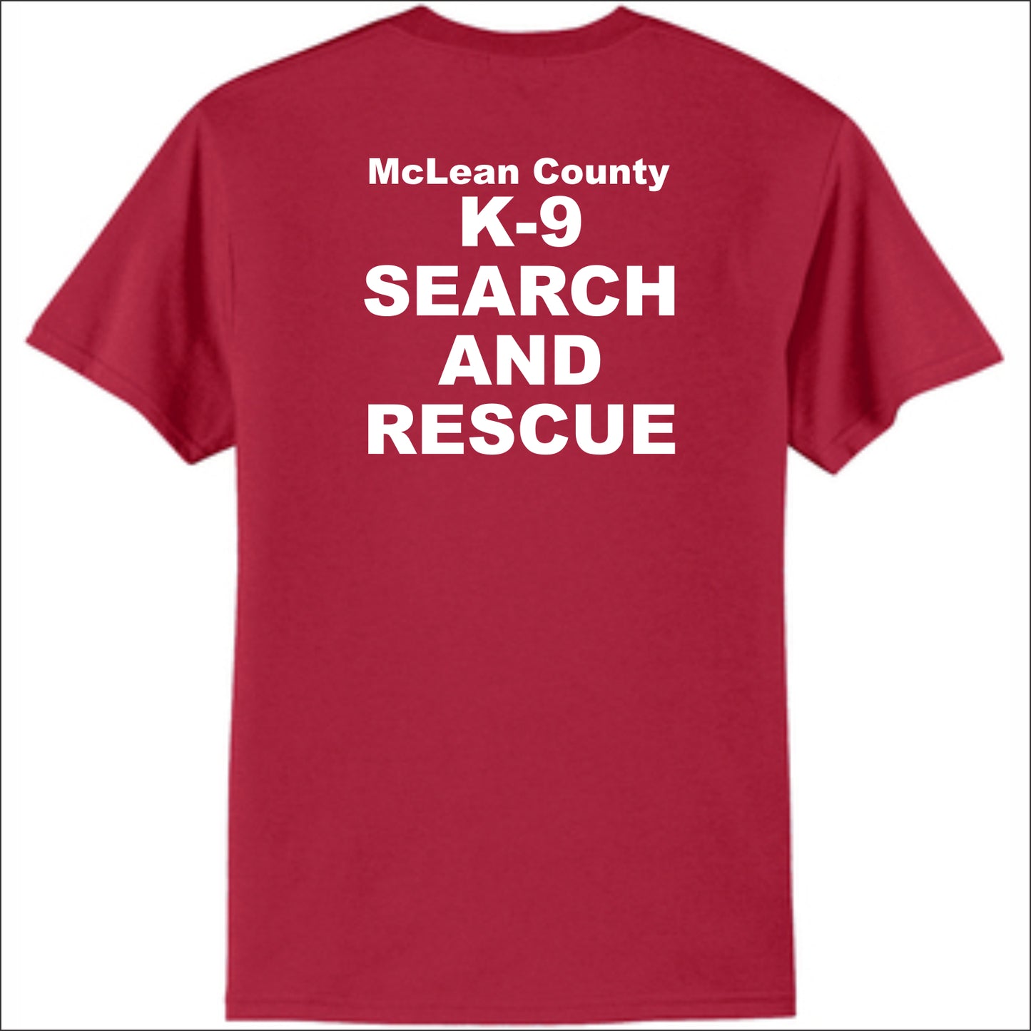 McLean Co EMA 50/50 Short Sleeve T-shirt - K9