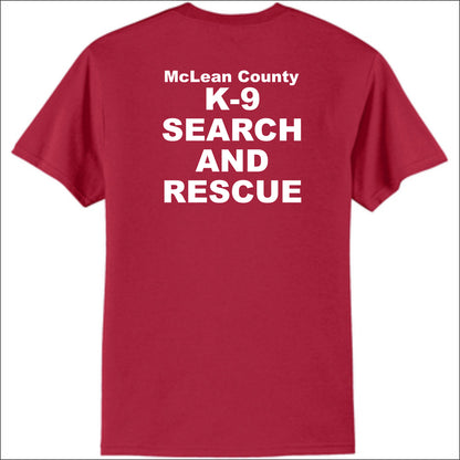 McLean Co EMA 50/50 Short Sleeve T-shirt - K9