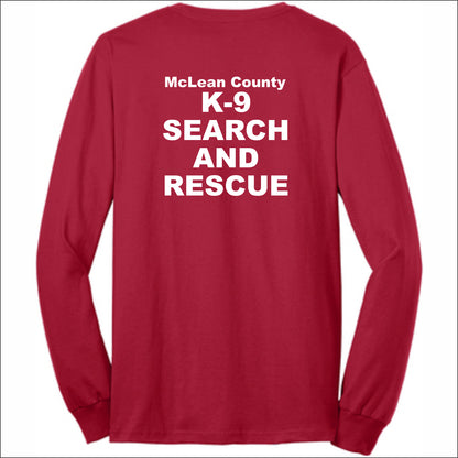 McLean Co EMA 50/50 Long Sleeve T-shirt - K9