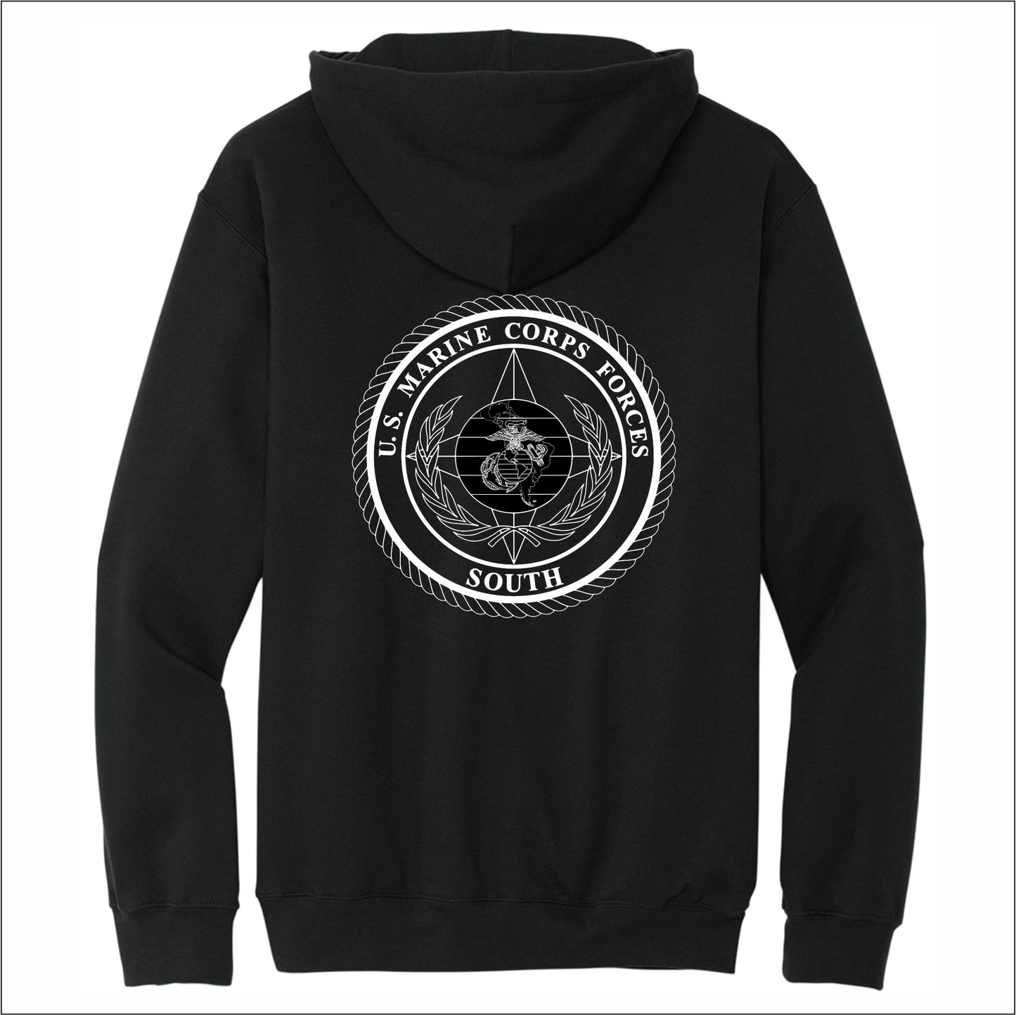 MARFORSOUTH Softstyle Midweight Hooded Sweatshirt