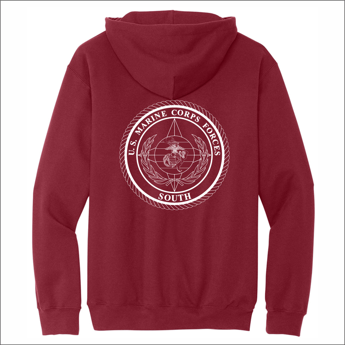 MARFORSOUTH Softstyle Midweight Hooded Sweatshirt