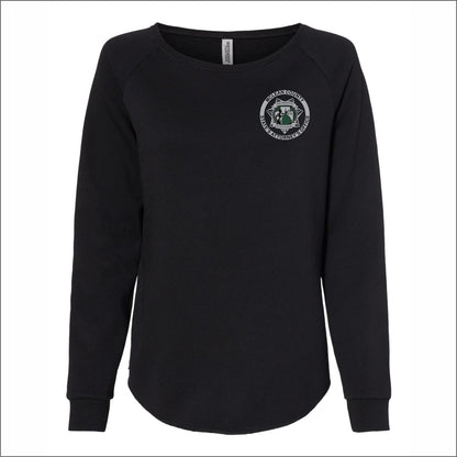 McLean Co State's Attorney Ladies Wave Wash Crewneck Sweatshirt