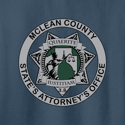 McLean Co State's Attorney Beach Wash Garment-Dyed Long Sleeve T-shirt