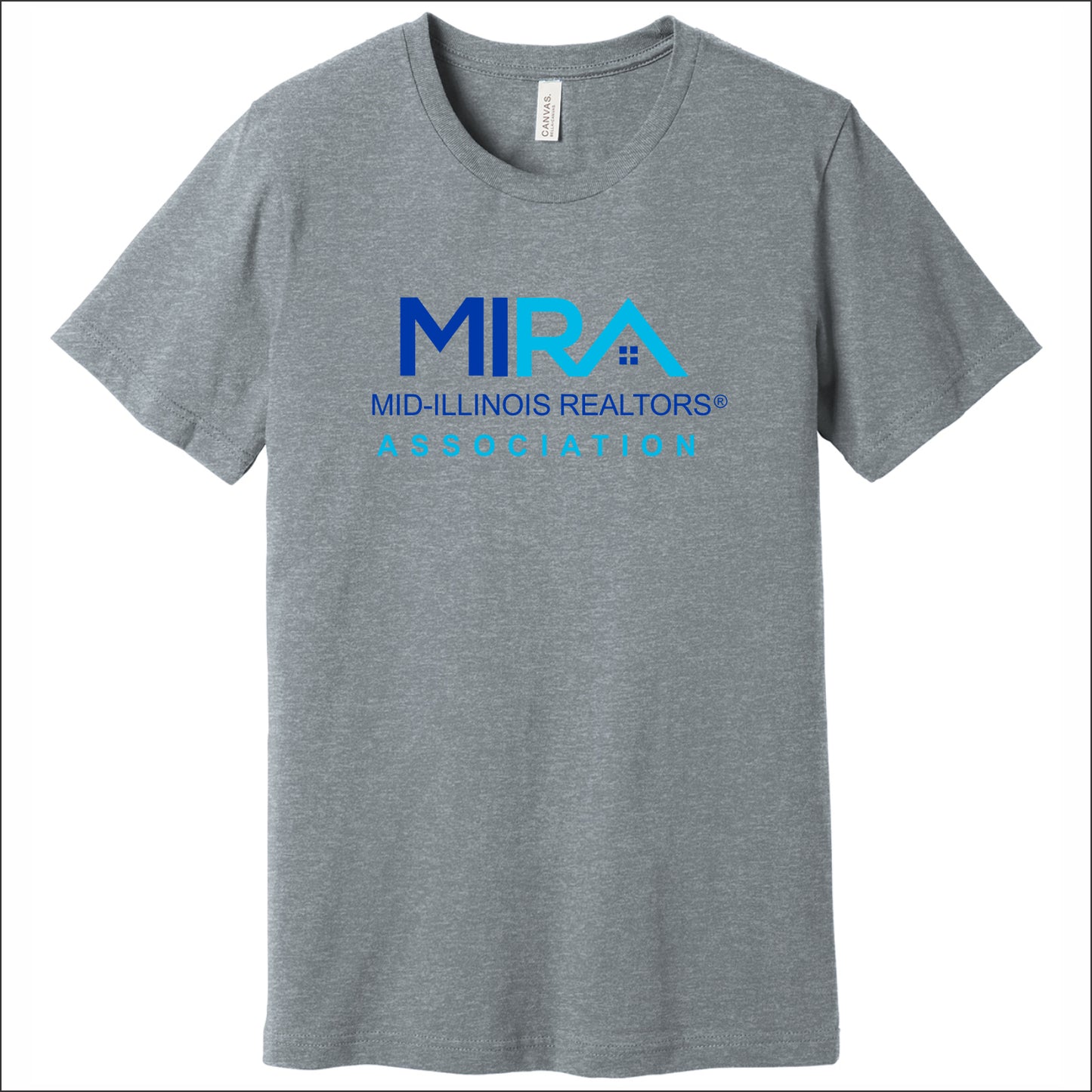 MIRA Heathered Soft Jersey Short Sleeve T-shirt