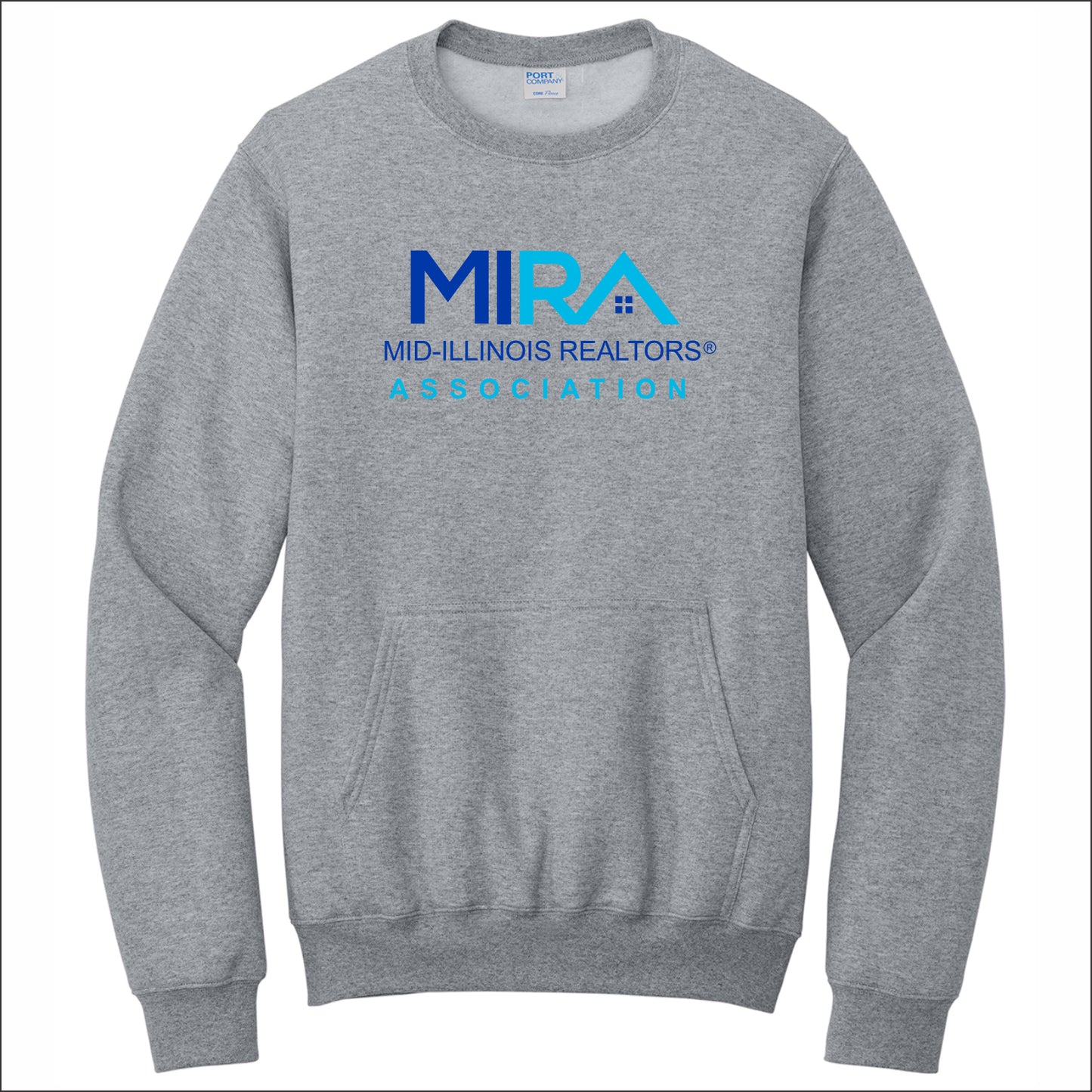 MIRA Crewneck Pouch Pocket Sweatshirt