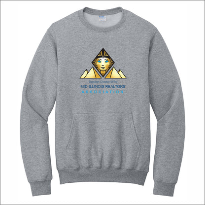 MIRA Crewneck Pouch Pocket Sweatshirt  - Egyptian