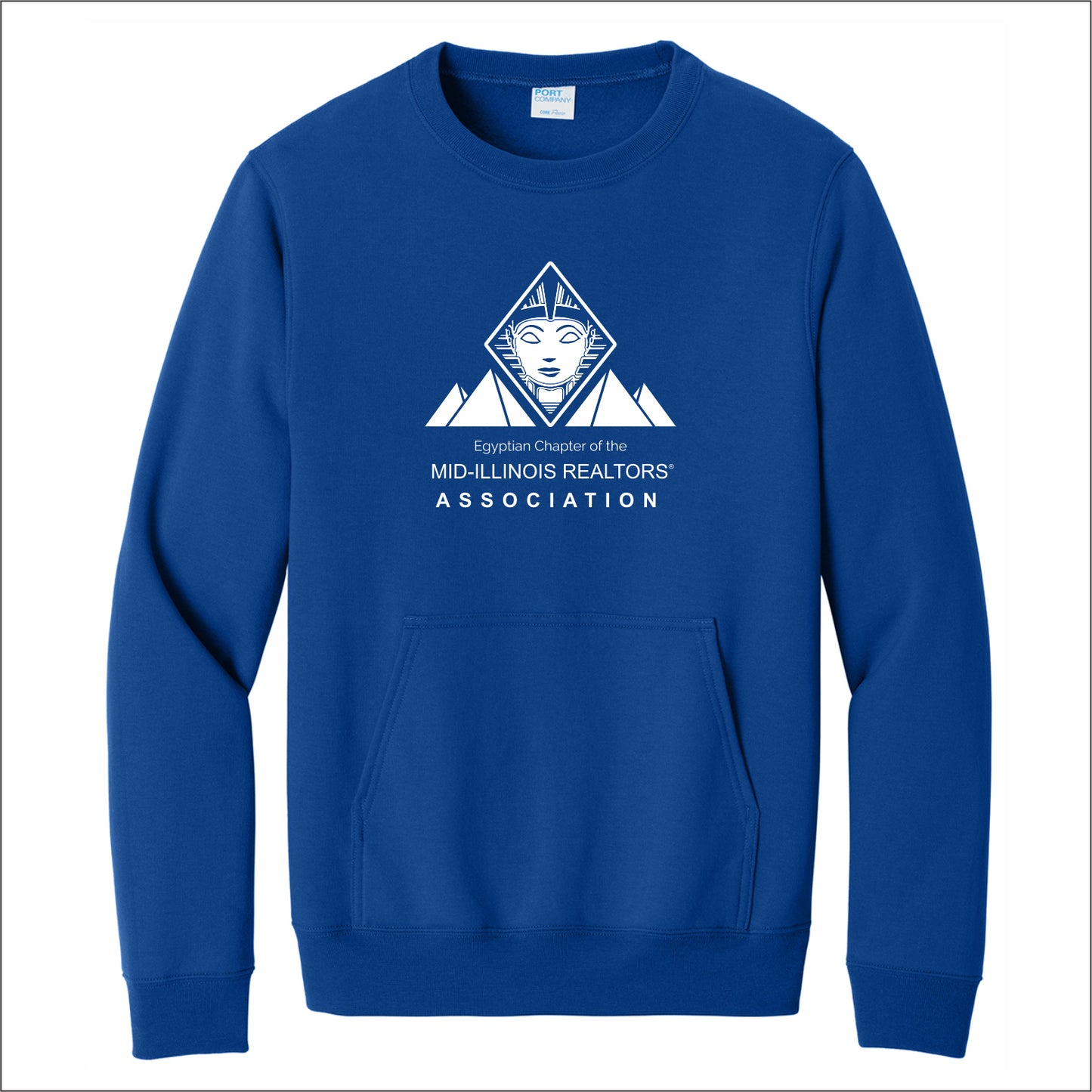 MIRA Crewneck Pouch Pocket Sweatshirt  - Egyptian