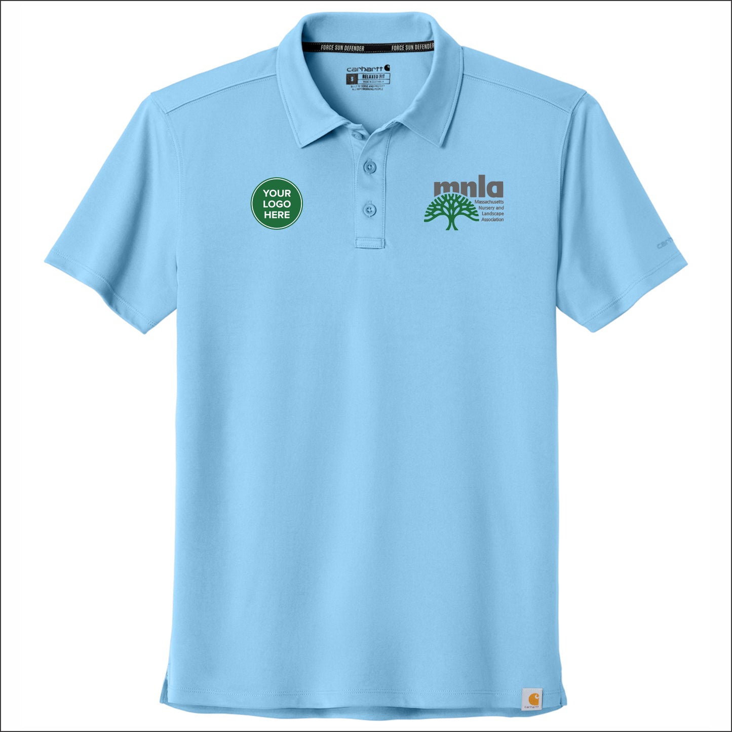 MNLA Member Carhartt Force Sun Defender Polo