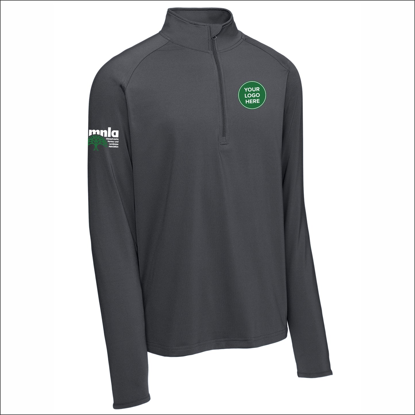 MNLA Member Stretch 1/2 Zip Performance