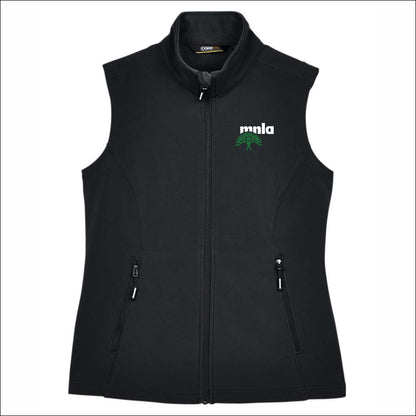 MNLA Ladies Cruise Two-Layer Fleece Bonded Soft Shell Vest