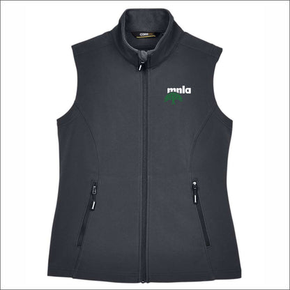 MNLA Ladies Cruise Two-Layer Fleece Bonded Soft Shell Vest