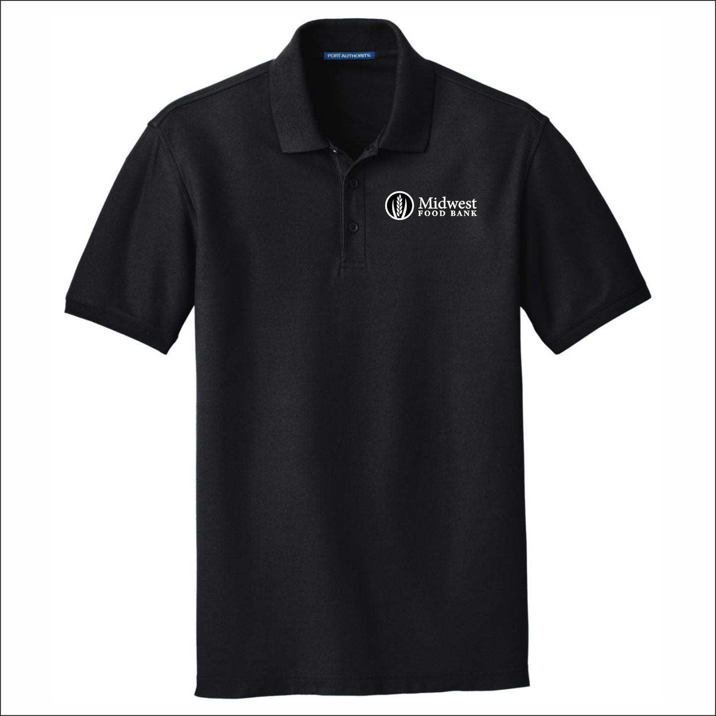 Midwest Food Bank Classic Pique Short Sleeve Polo Shirt