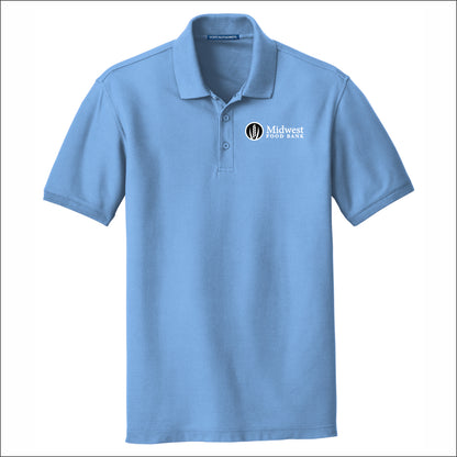 Midwest Food Bank Classic Pique Short Sleeve Polo Shirt