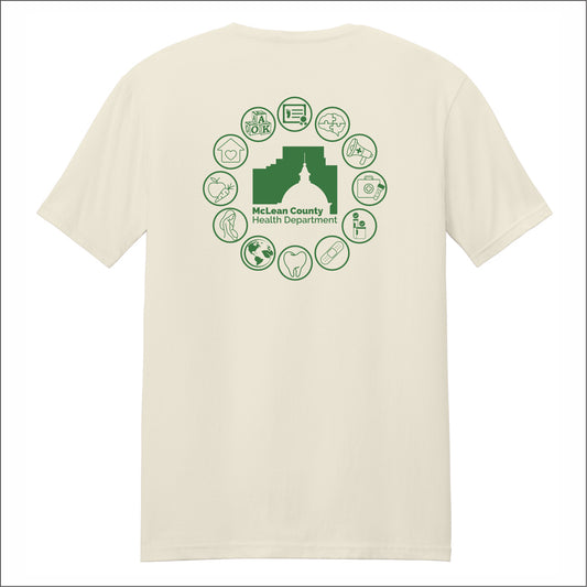 McLean Co Health Dept Softstyle Short Sleeve T-shirt - Des. D