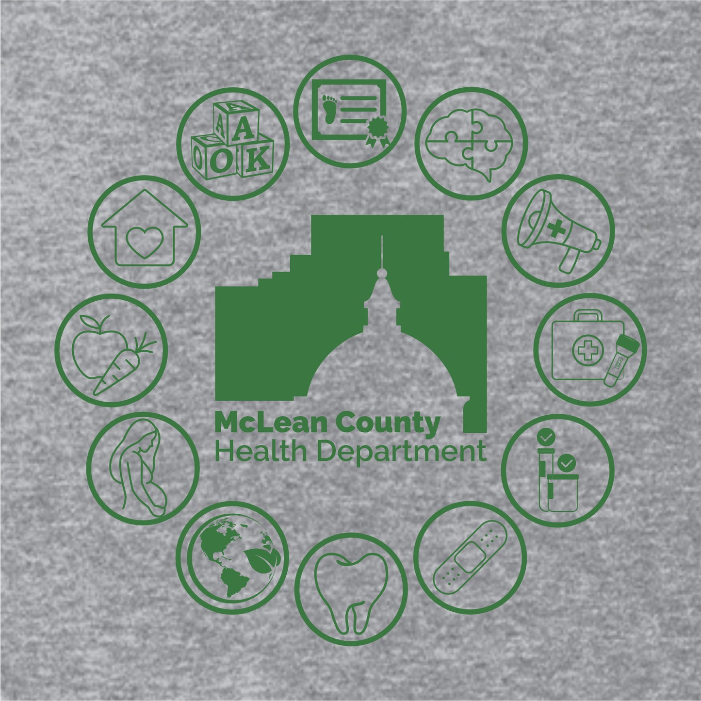 McLean Co Health Dept Fan Favorite Tee - Des. D