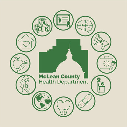 McLean Co Health Dept Softstyle Short Sleeve T-shirt - Des. D