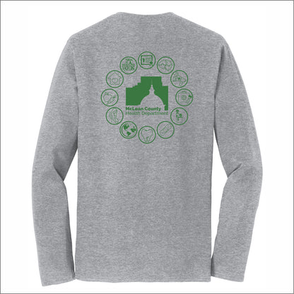 McLean Co Health Dept Long Sleeve Fan Favorite Tee - Des. D