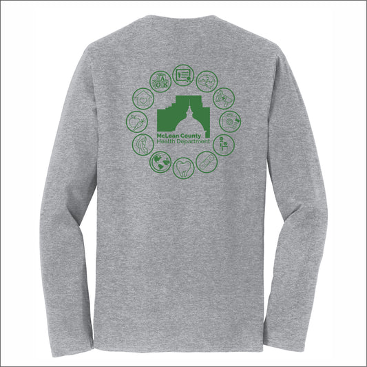 McLean Co Health Dept Long Sleeve Fan Favorite Tee - Des. D