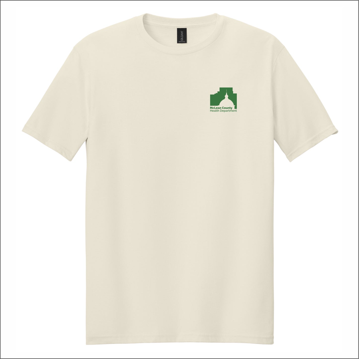 McLean Co Health Dept Softstyle Short Sleeve T-shirt - Des. D