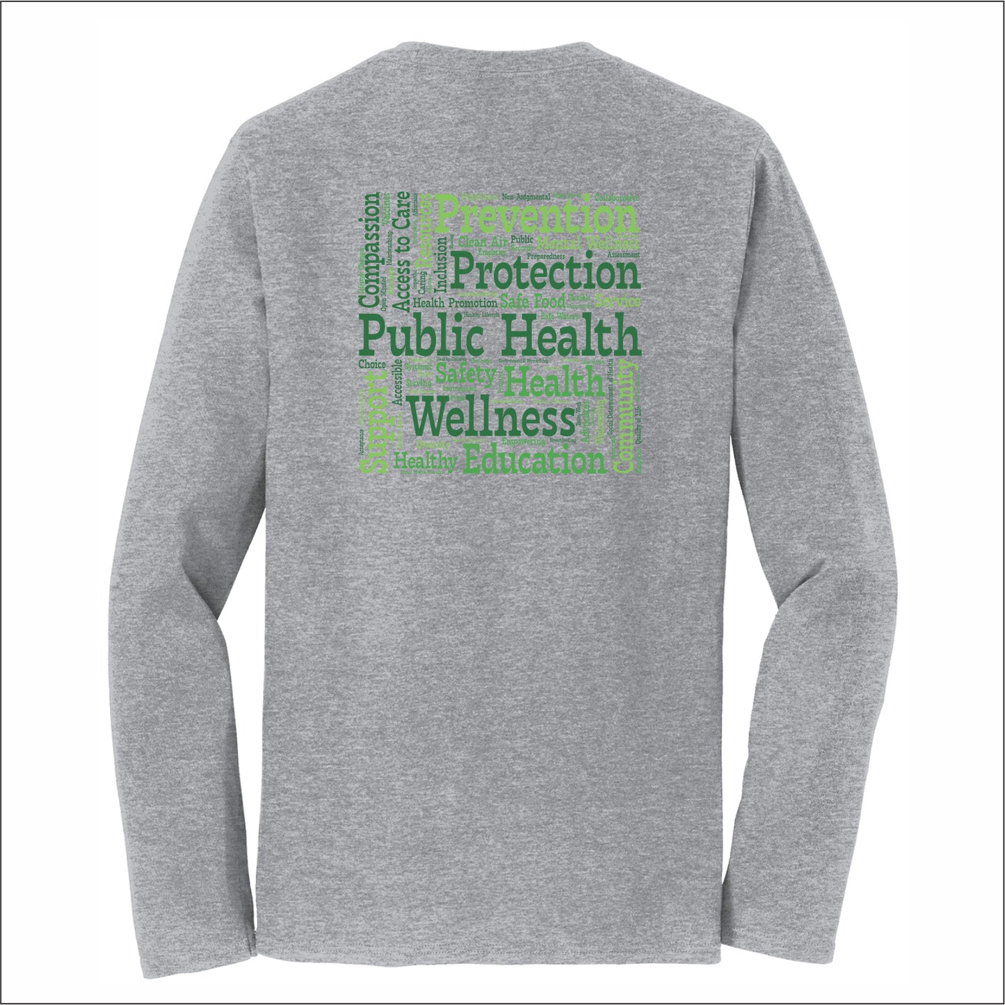 McLean Co Health Dept Long Sleeve Fan Favorite Tee - Des. A