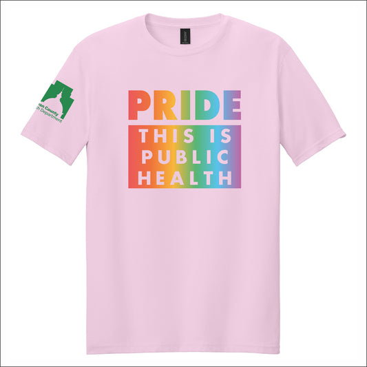 McLean Co Health Dept Softstyle Short Sleeve T-shirt - Des. A