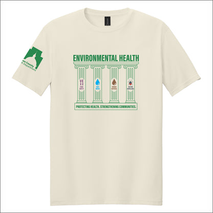 McLean Co Health Dept Softstyle Short Sleeve T-shirt - Des. B