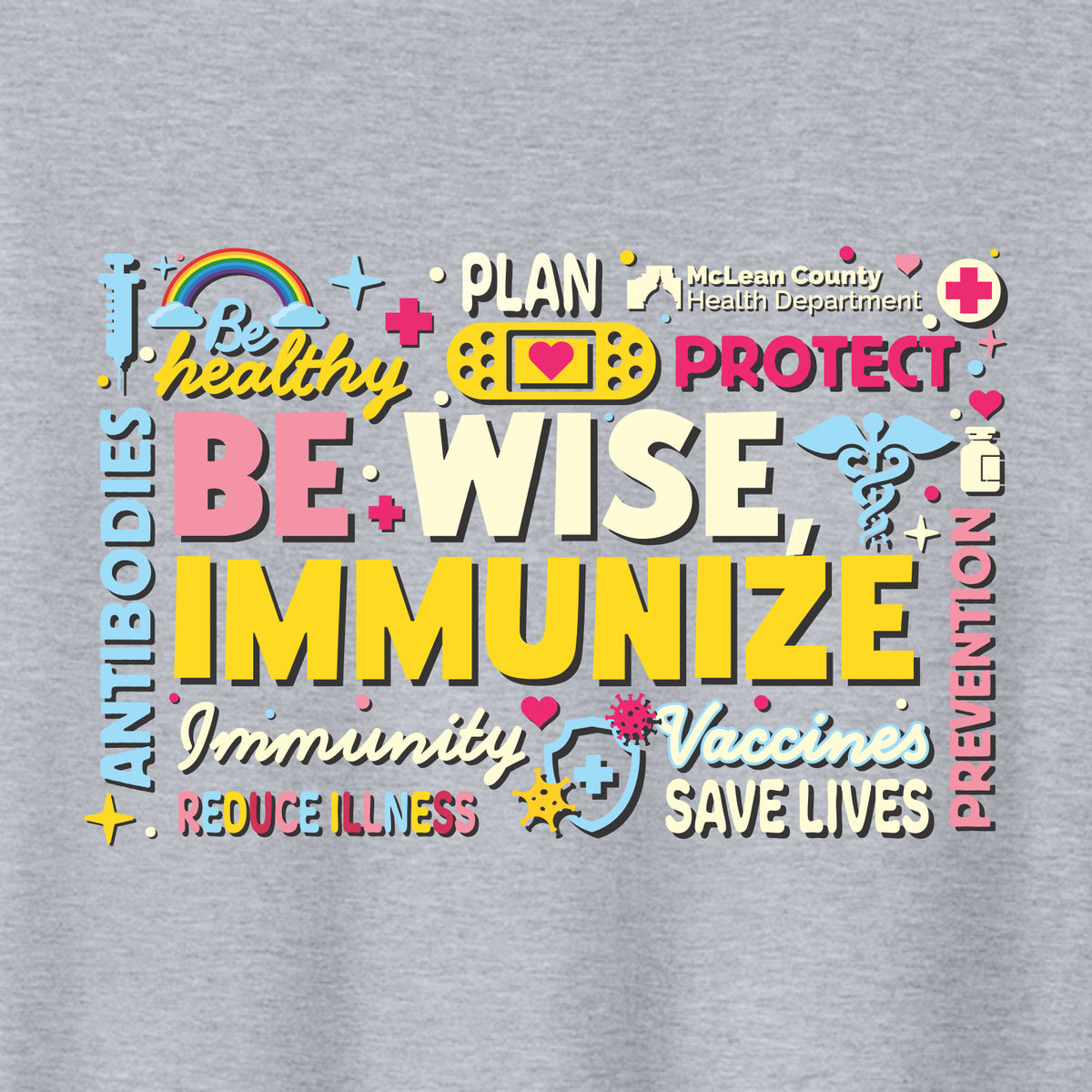 McLean Co Health Dept Fan Favorite Tee - Des. E