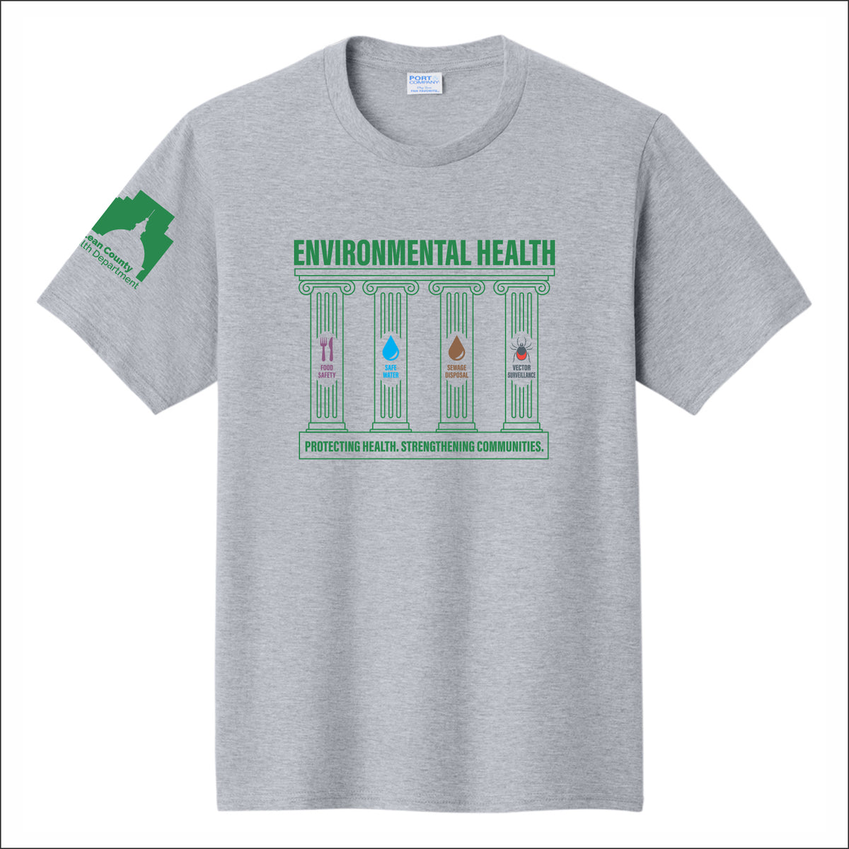 McLean Co Health Dept Fan Favorite Tee - Des. B